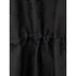 Gucci Black Polyester Trench Coat